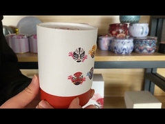 odm Aroma Home 4 オンス ジャー キャンドル 香り付きプレーン ガラス キャンドル