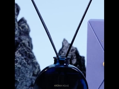 ヴィンテージエレガントな装飾ガラスボトルリードディフューザー 100 ミリリットルスティックギフトボックス付き