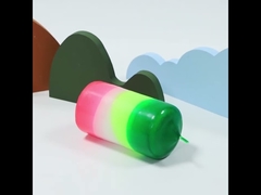 装飾アロマホーム用レモンバーベナ柱レインボーキャンドル