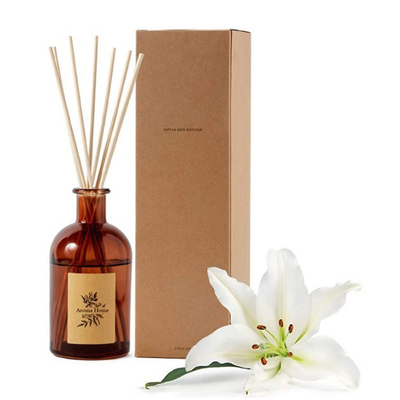 部屋のための個人化されたこはく色の芳香の大きいリードの拡散器の棒120ml