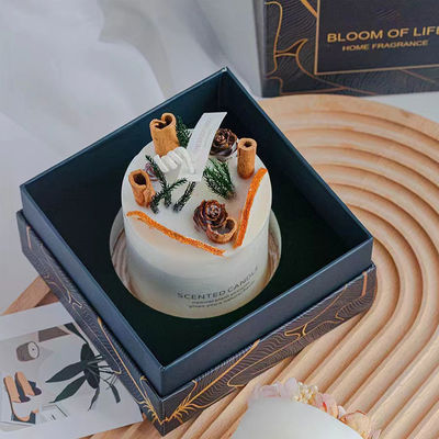結婚の誕生日のガラス瓶の注文のアロマセラピーの蝋燭白い270g