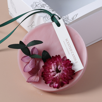 Ecoの友好的な大豆のワックスは乾燥された花をろうタブレットをかぎつけた