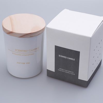 卸し売り独特で具体的な瓶の蝋燭の大豆のワックスはギフト セットのための蝋燭の注文の蝋燭をかぎつけた