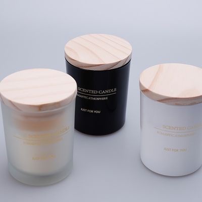 卸し売り独特で具体的な瓶の蝋燭の大豆のワックスはギフト セットのための蝋燭の注文の蝋燭をかぎつけた