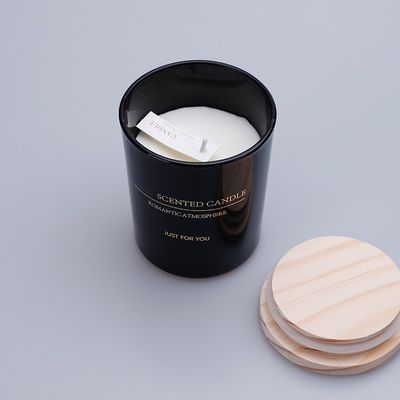 卸し売り独特で具体的な瓶の蝋燭の大豆のワックスはギフト セットのための蝋燭の注文の蝋燭をかぎつけた