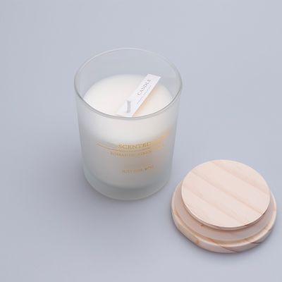 卸し売り独特で具体的な瓶の蝋燭の大豆のワックスはギフト セットのための蝋燭の注文の蝋燭をかぎつけた