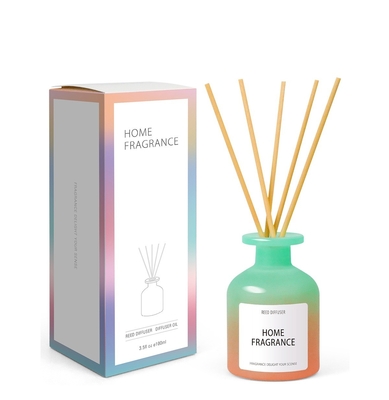 アロマセラピーの精油のびんの空気新しい寝室のガラス ビンの花のReedの拡散器