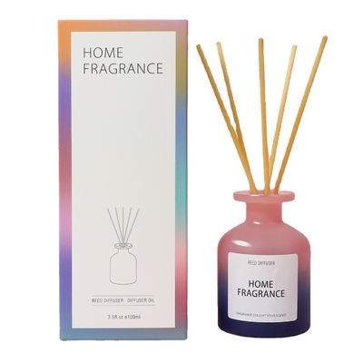 ジャスミンのバニラ麝香の自然な精油の贅沢な勾配のReedの拡散器100ML
