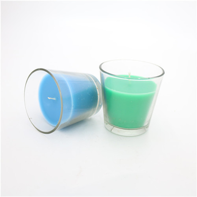 家の装飾のための多彩なSGSのガラス瓶の香料入りの蝋燭3.5oz