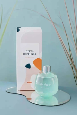 注文の白い香りのリードの拡散器のギフトは200ml Cocodorの花のタケを置いた