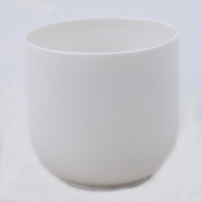 7oz明白な白は睡眠のための自然な陶磁器の大豆の蝋燭の鍋をかぎつけた